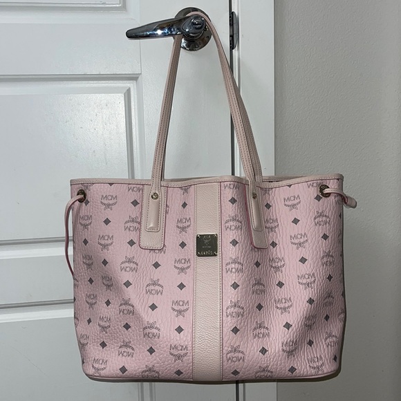 MCM Handbags - MCM Medium Liz Reversible Visetos Shopper